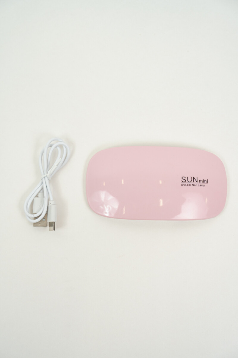 Lampara Led Para Uñas Romi - Rosa 