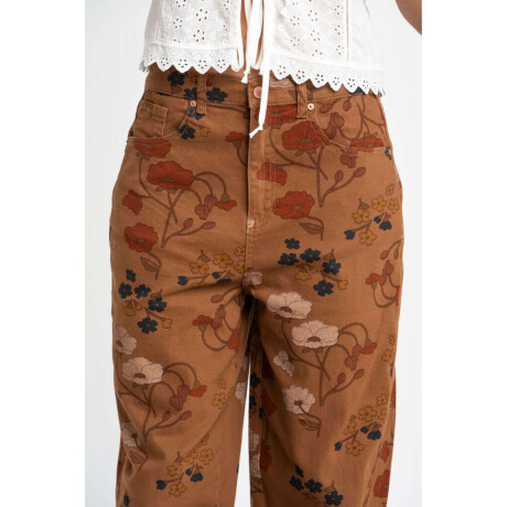 Jean Baggy Print Print