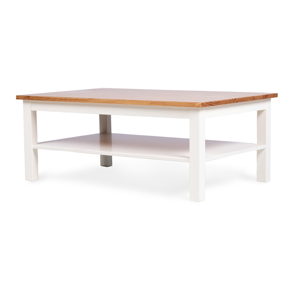 Mesa de centro Vanilla - Blanco y Almendra 