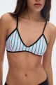 Bikini Top Proa Stripes Aqua