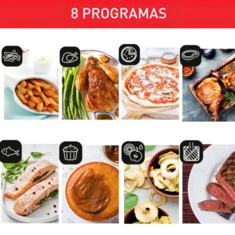 Horno Grill Y Freidora De Aire Moulinex - Easy Fry Oven & Grill 9 Funciones - 8 Programas Easy Fry Oven & Grill