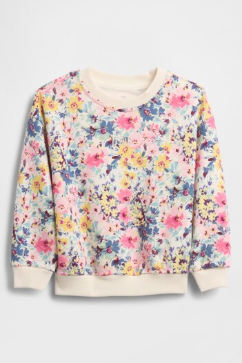 Buzo Deportivo Logo Gap Toddler Niña Ivory Frost