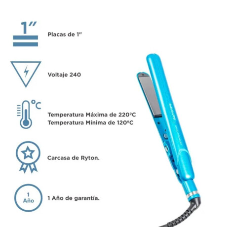 Plancha alisadora Babyliss Nano titanium BABNT9555UZ