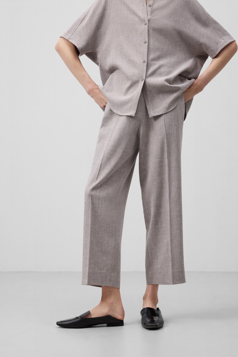 PANTALÓN TOBILLERO Gris