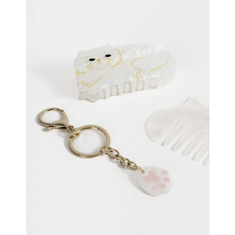 Set De Accesorios Regalables Blanco Crudo