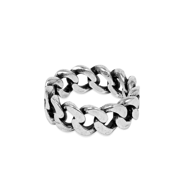 TwoJeys Anillo Cuban Plata TwoJeys Anillo Cuban Plata