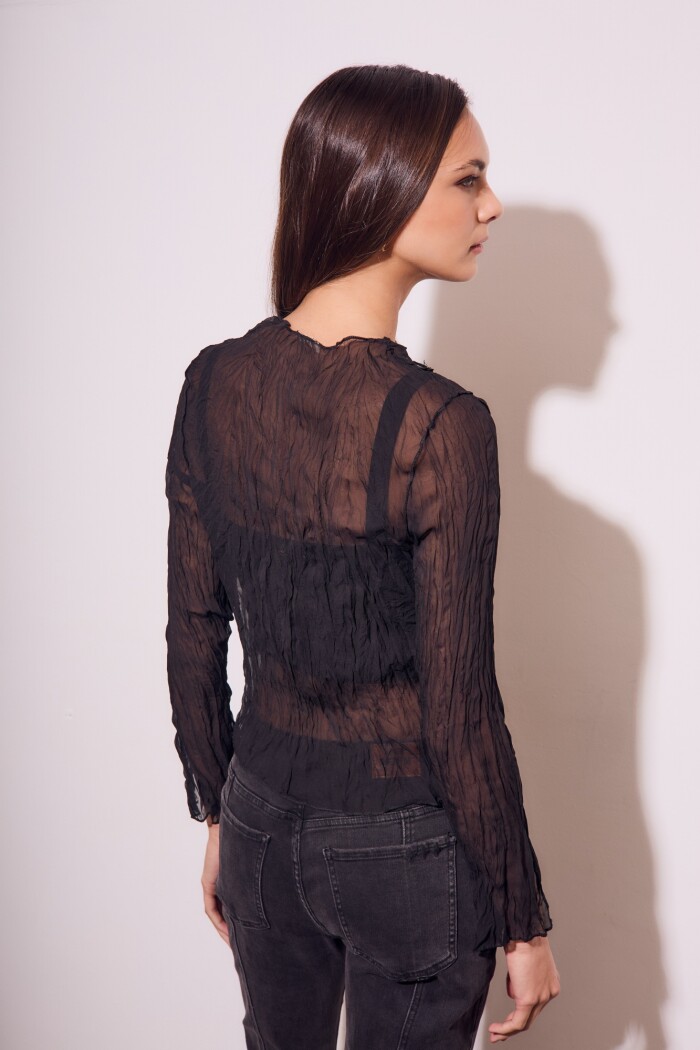 Blusa Lazos Negro