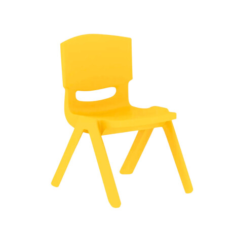 Silla para niños en plástico inyectado colores Amarillo