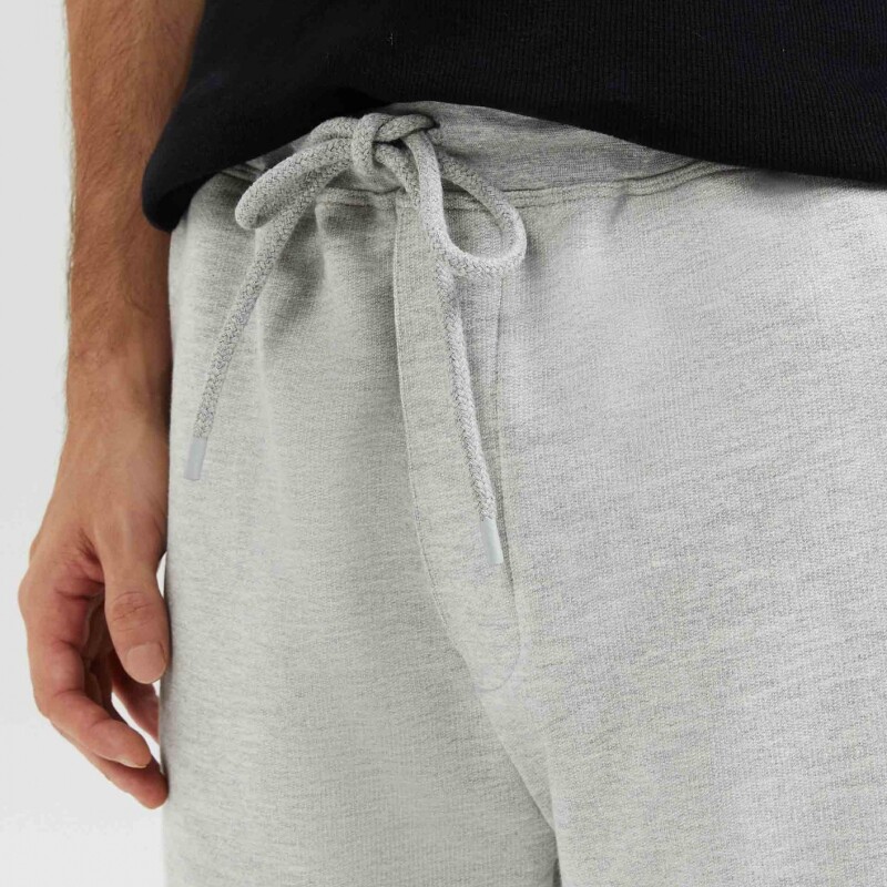 BERMUDA MASC GRIS CLARO/NEGRO/NARANJA