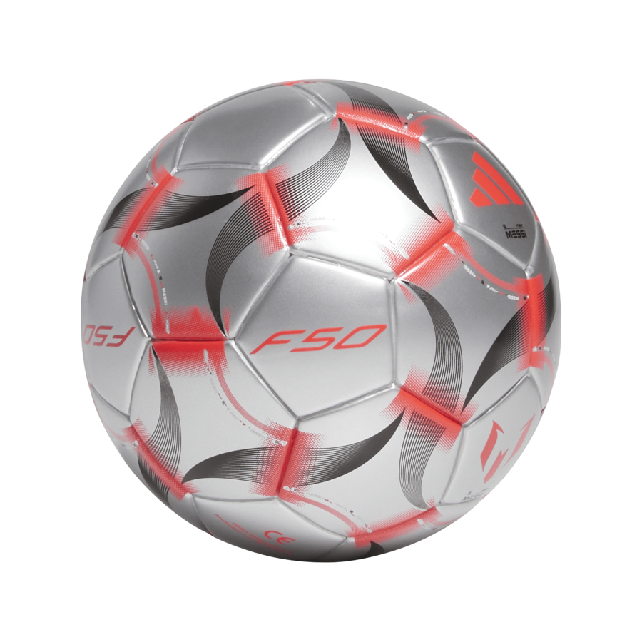 Pelota Adidas Messi Mini Gris - Rojo