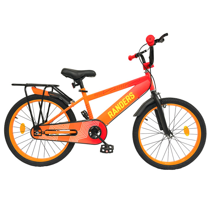 Bicicleta infantil rodado 20 Sin Canasto Naranja