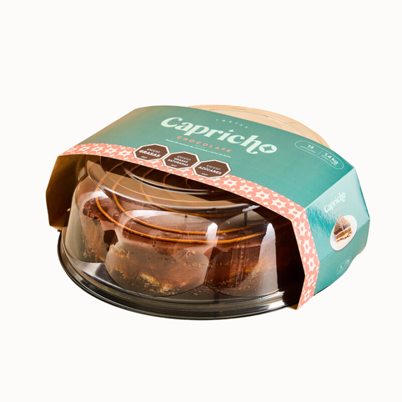 TORTA CHOCOLATE CAPRICHO 1,4 KG TORTA CHOCOLATE CAPRICHO 1,4 KG