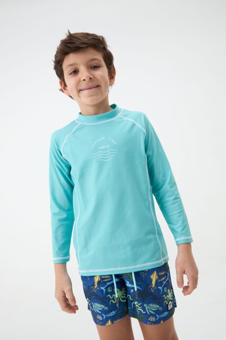 SHORT OLIVER NIÑO ESTAMPADO Pulpo
