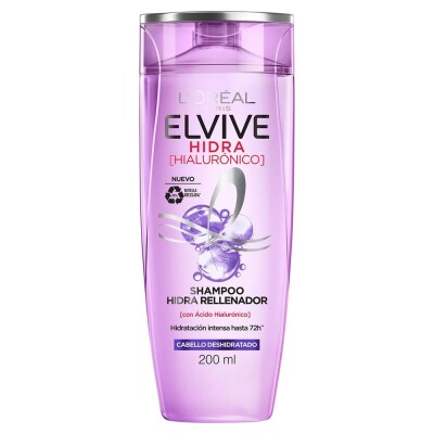 Shampoo Elvive Hidra Halurónico 200 Ml. Shampoo Elvive Hidra Halurónico 200 Ml.