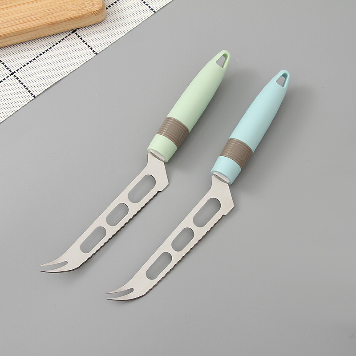 Cuchillo Para Queso - Verde Agua 