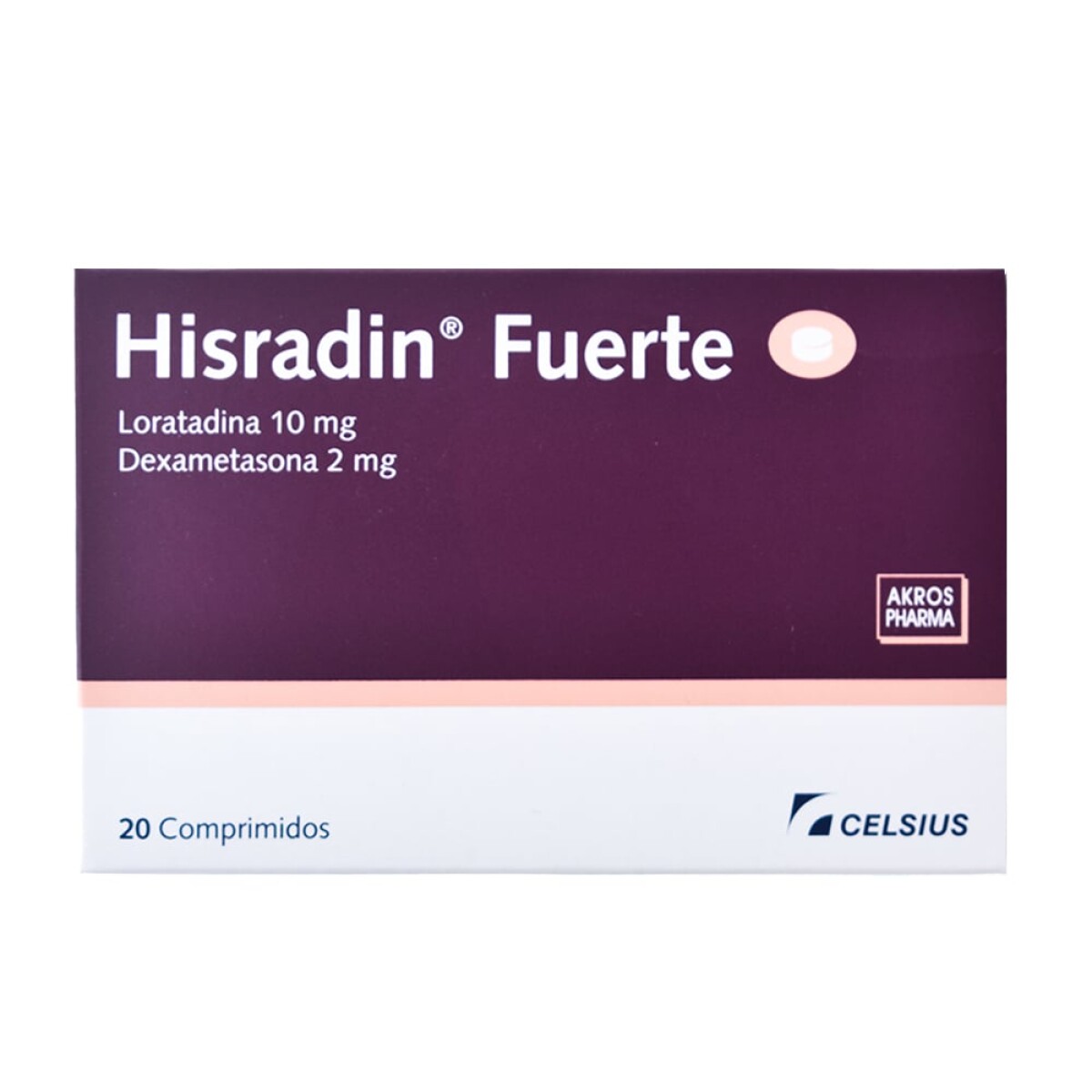 Hisradin Fuerte 20 Comprimidos 
