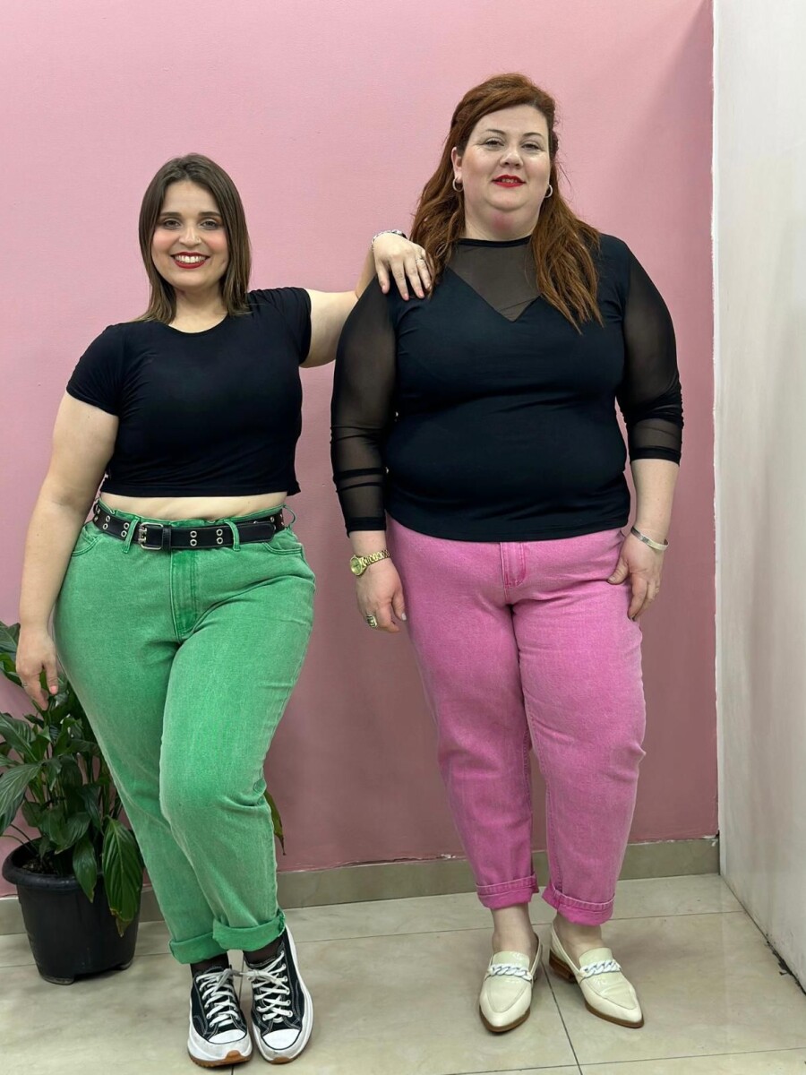 Jean Arcoiris Verde