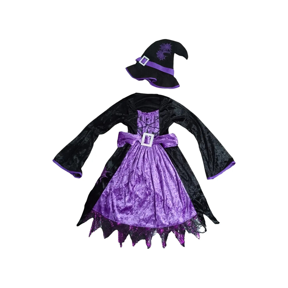 Disfraz Bruja Infantil - Violeta 