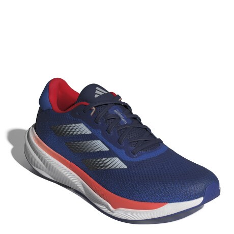 Championes de Hombre Adidas Supernova Stride Azul - Rojo - Blanco