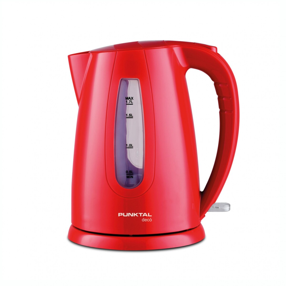Jarra Eléctrica PUNKTAL PK3325 2200W Capacidad 1.7Lt - Roja 
