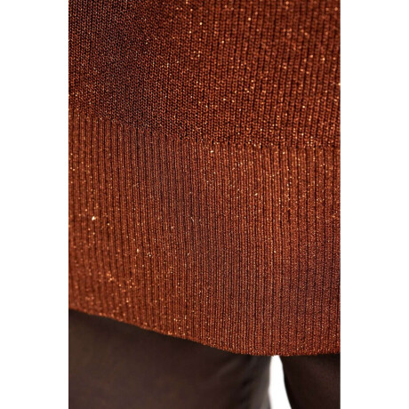 Sweater Lurex Marron