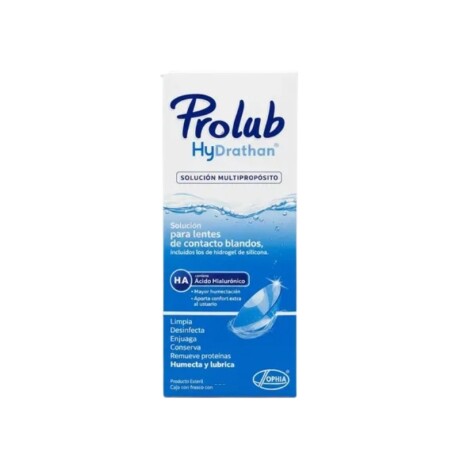 Prolub solución para lentes de contacto blandos HyDrathan 100 ml