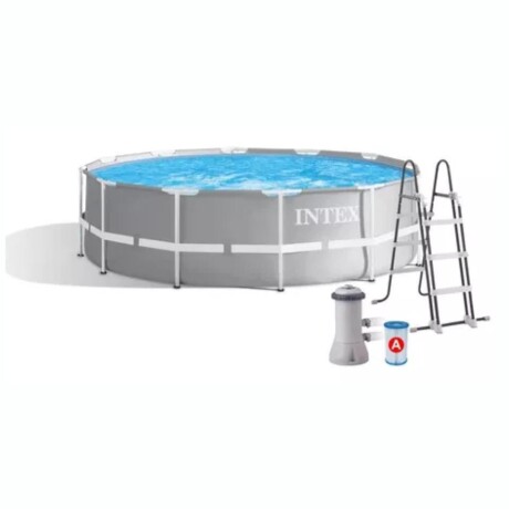 Piscina Estructural INTEX Capacidad 8592Lts Con Filtro Y Escalera Piscina Estructural INTEX Capacidad 8592Lts Con Filtro Y Escalera