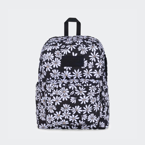 Mochila Jansport Superbreak Plus Deep Punk Pansies Black