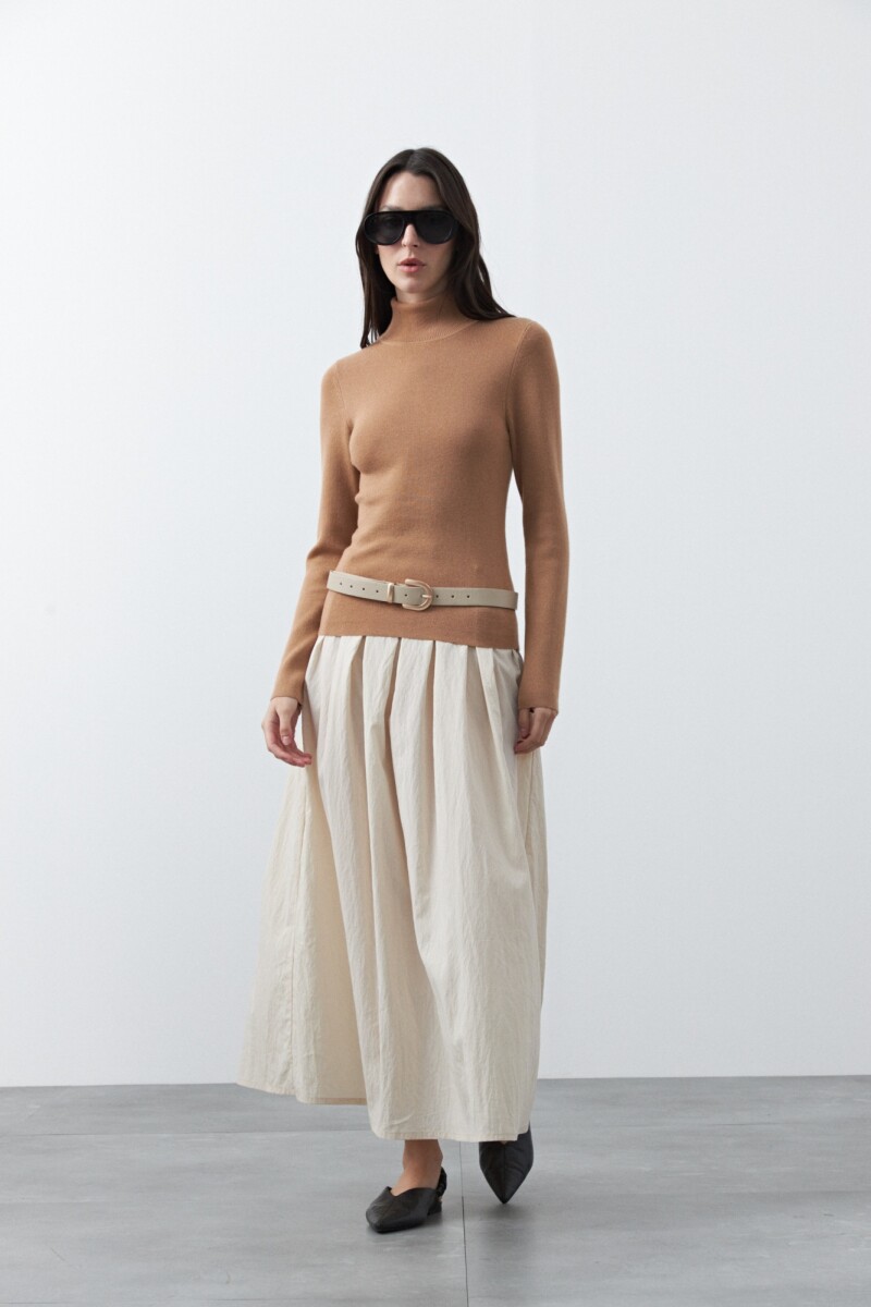 POLERA CAPANTI Rosa Tostado