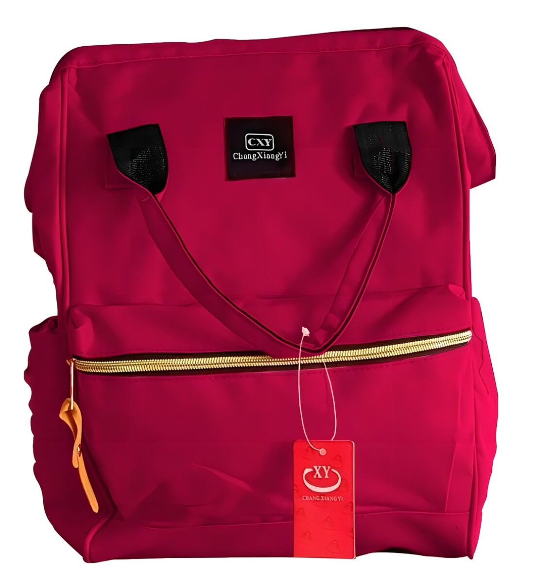 Mochila Cxy Estilo Urbana Dama En Poliéster La Tentación Color Bordó 