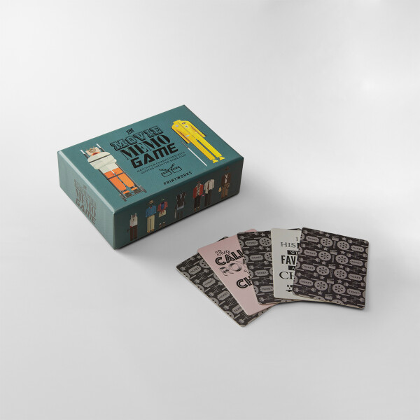 JUEGO DE MESA MEMO MOVIE AZUL - UNICO