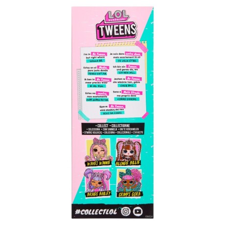Muñeca Lol Surprise 989851 Tween Billie 15CM BLONDE
