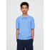 SS POLO SW SHIRTING BLUE