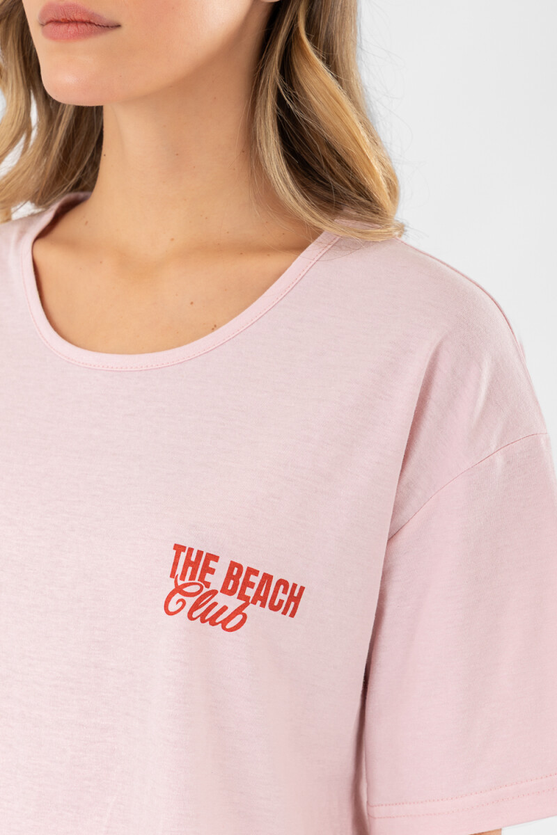 Pijama shell pantalon Rosado
