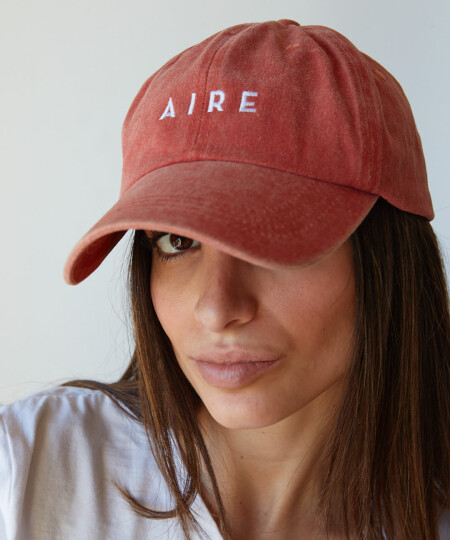 GORRA AIRE CAP LOGO WASHED ORANGE