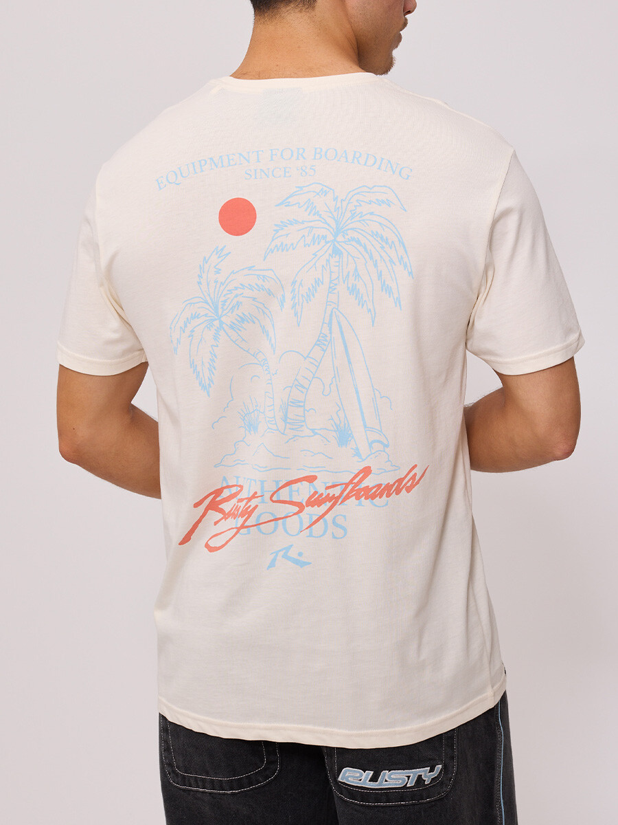 T-SHIRT VERNA RUSTY - Crudo 
