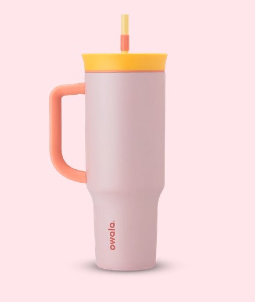 Vaso Térmico de acero inoxidable 1.1 Lts - Rosa Candy Store 