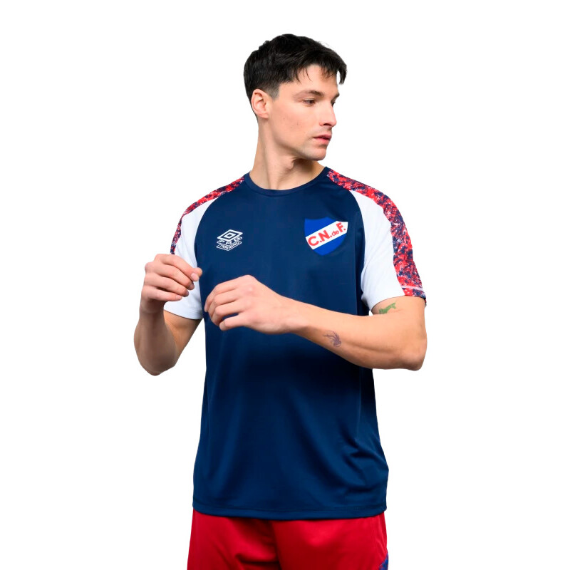 Remera Nacional UMBRO PRO TRAINING de Hombre - NU90988M Bordo