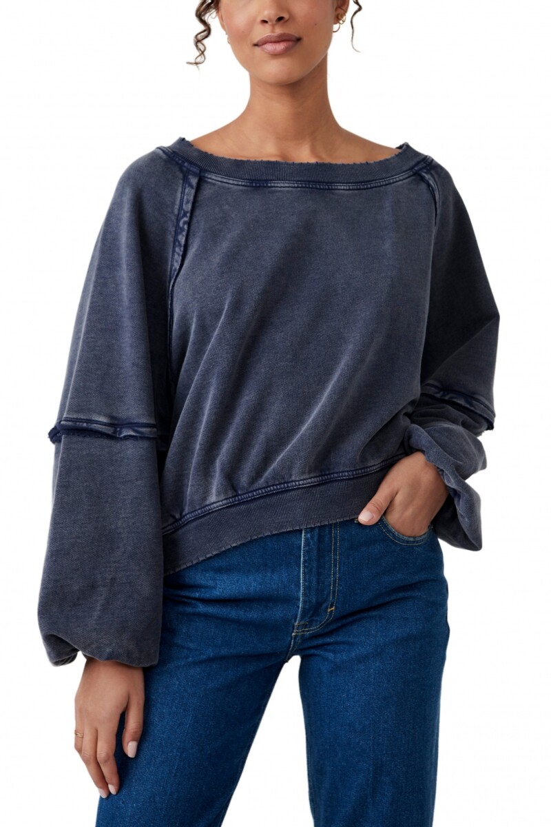 SWEET DEETS SWEATSHIRT Azul