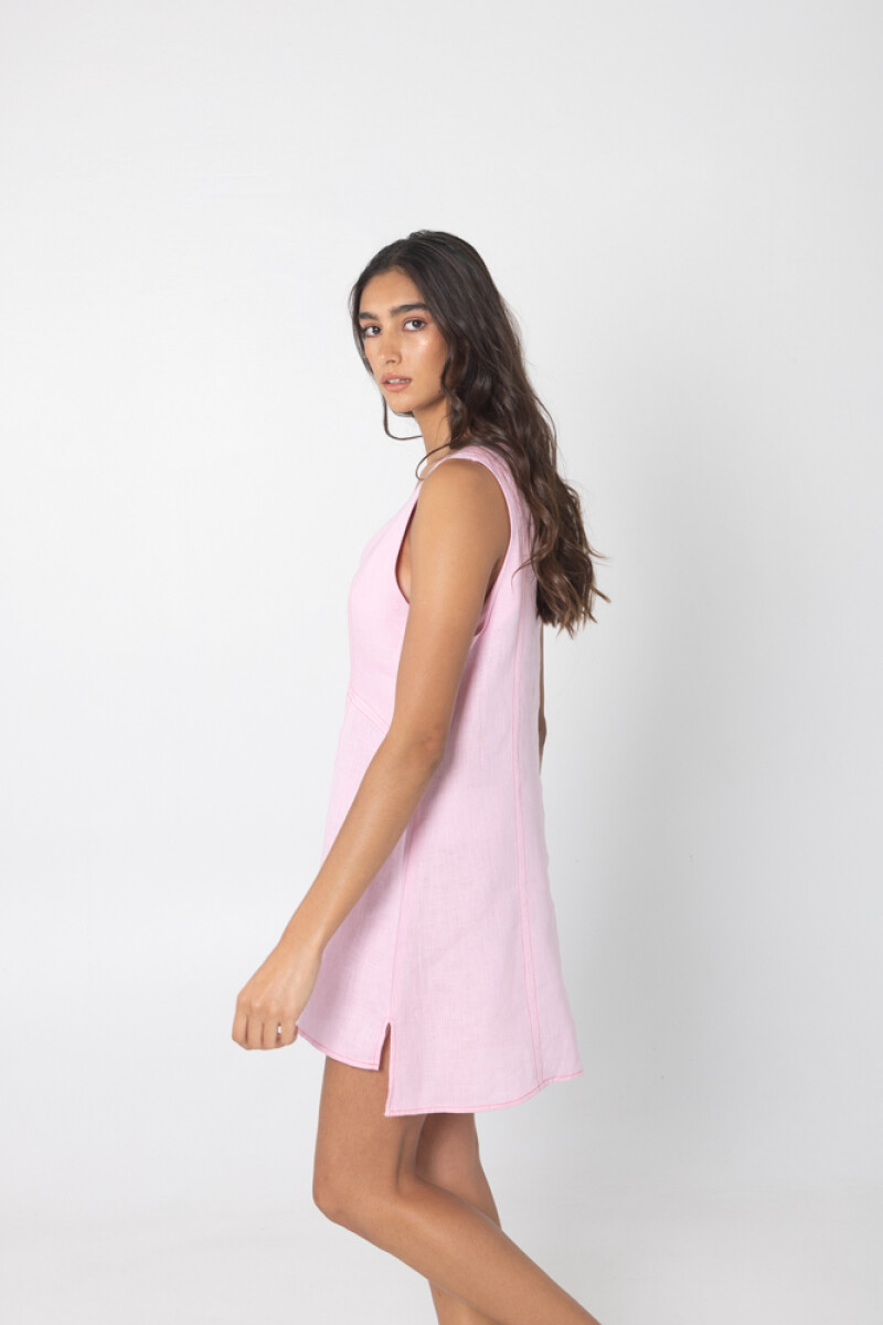 Vestido Noma Short Rosa