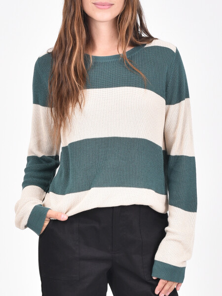 BUZO ZOE VERDE OSCURO