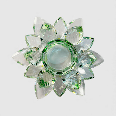 Centro De Mesa Flor De Loto Verde