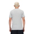 Remera New Balance de Hombre - STACKED LOGO - MT41502AG GREY