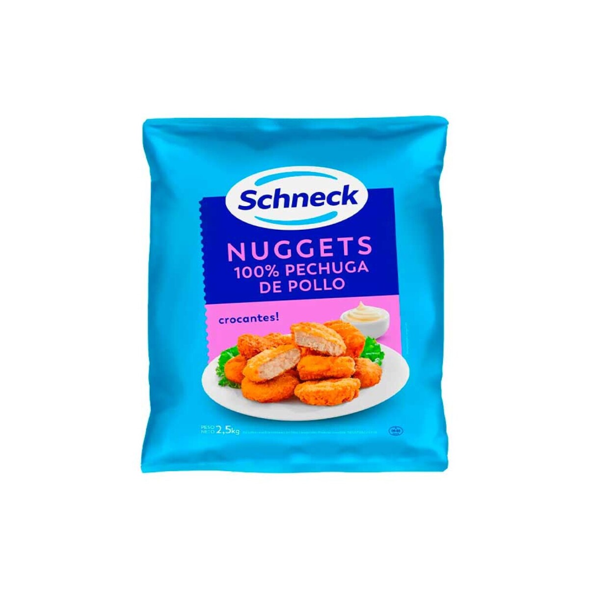 Nugget de pollo Schneck - 2,5 kg 