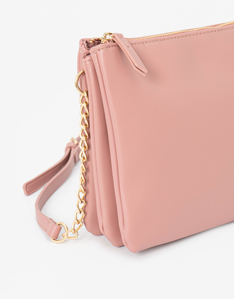 Bandoleras Moda Cartera Formato Bandolera - Rosa Claro