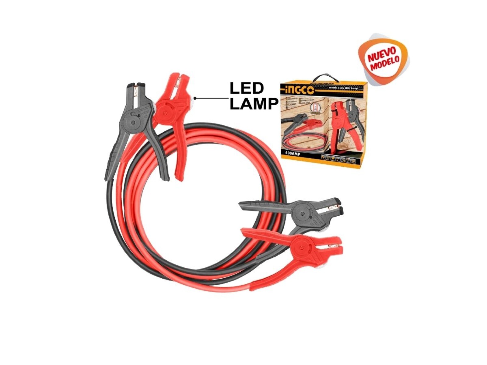 PINZA CABLE ARRANCADOR CON LUZ 