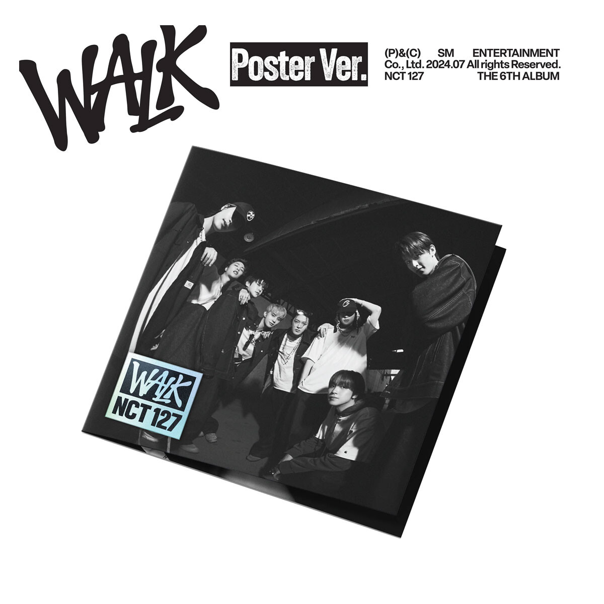 Nct 127 - Walk - Poster Version - Cd 