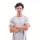 REMERA NAUPLIA GRIS MELANGE M