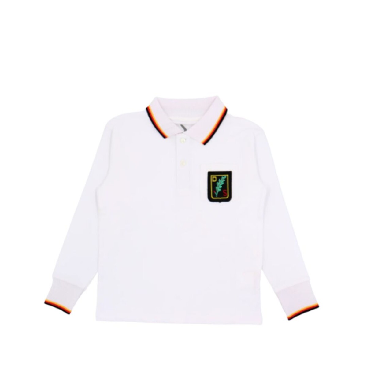 Remera Polo M/L SEC Blanco