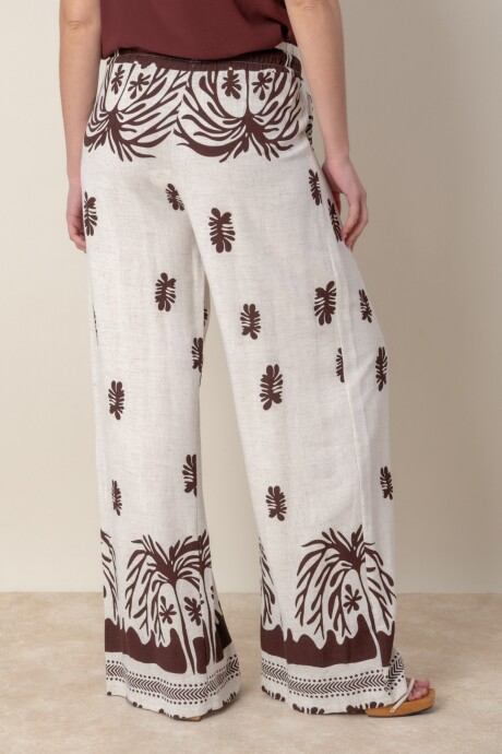 PANTALON OURANIA Chocolate